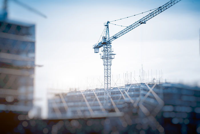 Construction Crane in Skyline