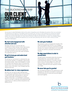Client Service Promise PDF Preview