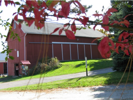 Rustic, red barn