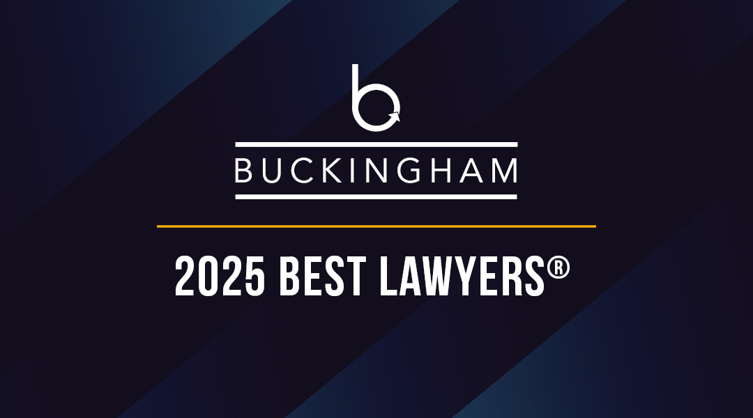 36 Buckingham Attorneys Awarded in the 2025 Editions of The Best Lawyers in America®, Best Lawyers: Ones to Watch® in America and Four “Lawyer of the Year” Recipients